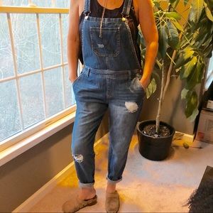 FOREVER 21 DENIM OVERALLS